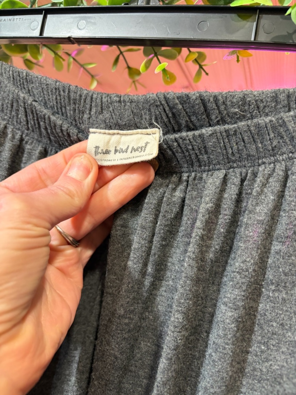 Perfect pocket maxi skirt size L bohemian minimalist crunchy granola - Picture 8 of 10